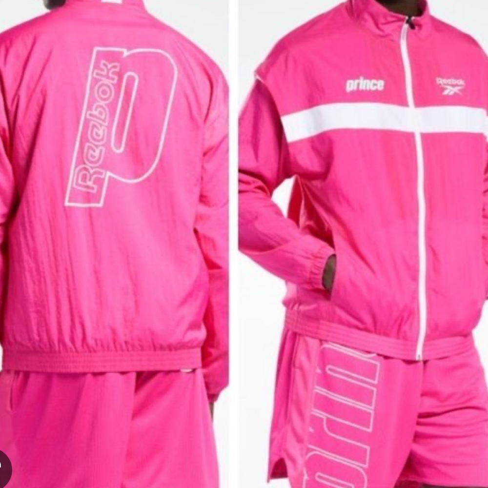 NWT Reebok x Prince Tennis Windbreaker